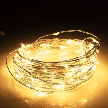 30M LED Silver Wire Fairy String Light Christmas