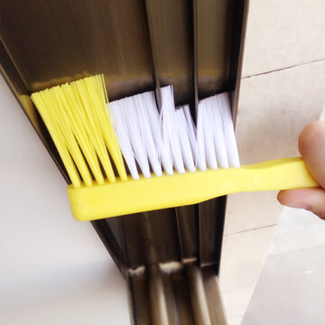 

Honana HN-Q12 Multifunction Cleaning Brush Door Window Kitchen Bathroom Cleaning Tools, Pink