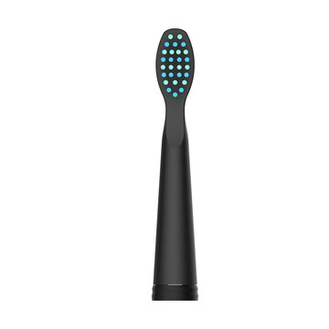 

4pcs Replaceable Brush Toothbrush Heads, White black