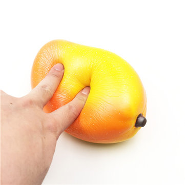 17cm Giggle Bread Squishy Mango Slow Rising Original Packaging Fruit Squishy Collection Decor