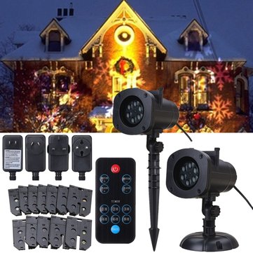 12 Patterns Remote Projector Stage Light