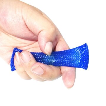 Zappelnetz Glaskugel Zappeln Spielzeugspinner Reduzieren Sie Stress für Erwachsene Kinder Zappelnetzspielzeug