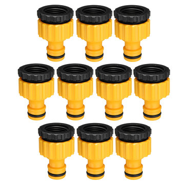 10Pcs 1/2 3/4 Inch ABS Garden Tap Adapter Female