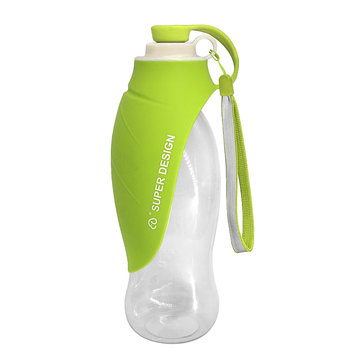 650ml Sport Portable Leaf Pet Dog Water Bottle