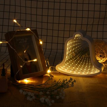 Creative Cute Bell Mirror Lamp