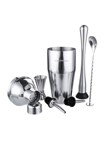 7Pcs Stainless Steel Cocktail Shakers 