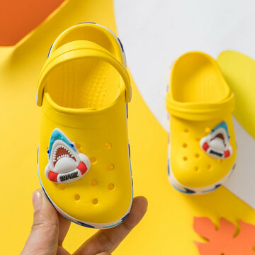 Sandales de plage unisexe pour enfants-Yellow