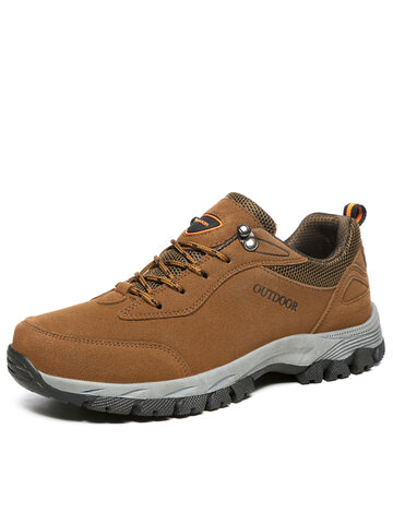 Men Outdoor Wear Resistant Hiking Shoes