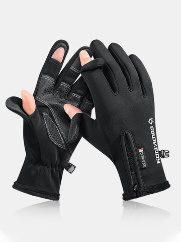 Men Windproof Waterproof Reflective Gloves
