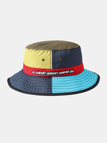 قبعة صياد متعددة الألوان بخياطة ضد للماء قابلة للتنفس