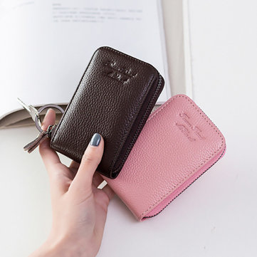 Women PU Leather Card Holder Wallets Coin Bags Business Purse 