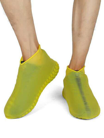 Silicone Fluorescent Shoe Cover Waterproof And Dustproof 