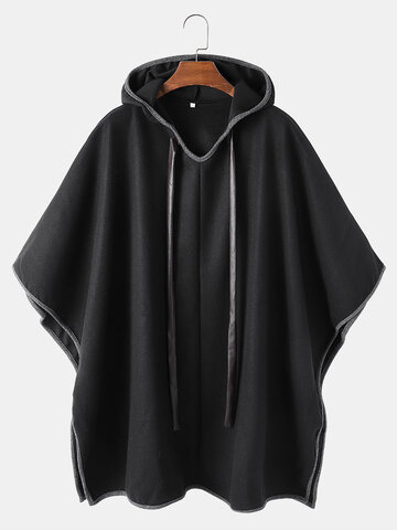 Oversized Hooded Cloak Cape