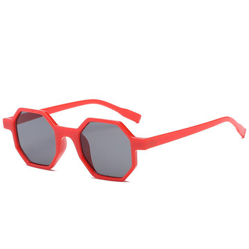 Sonnenbrille mit achteckigem Rahmen