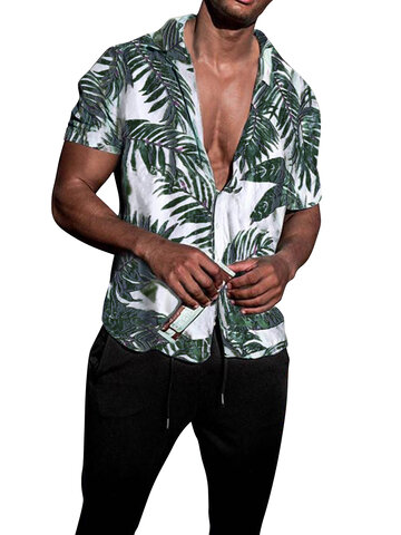 100% Cotton Breathable Hawaiian Shirt