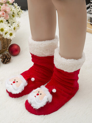 Christmas Santa Claus Decor Home Socks Shoes