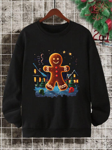 Christmas Gingerbread Man Sweatshirts