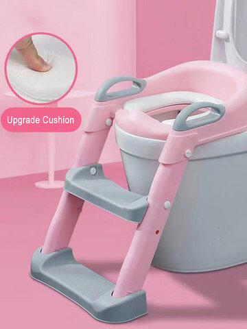 Kids Potty Training Seat with Step Stool Ladder For Child To