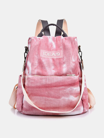 Multi-carry Large Capacity Tie Dye Backpack