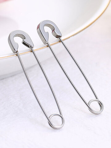 1PC Paperclip-shaped Earring