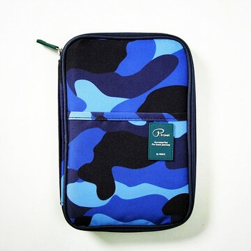 Sac de rangement pour sac à main pour carte de camouflage multifonctionnel Porte-passeport pour iPad 