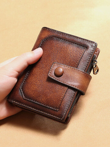 Genuine Leather Coin Purse Wallet