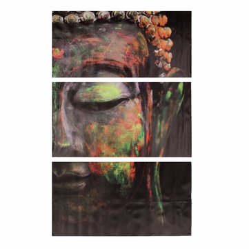 

40x60cm Buddha Statues Oil Painting Unframed Abstract Art Canvas Wall Decor