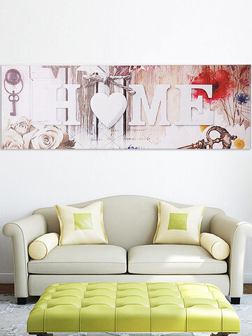 Love HOME Canvas Painting Wall Art