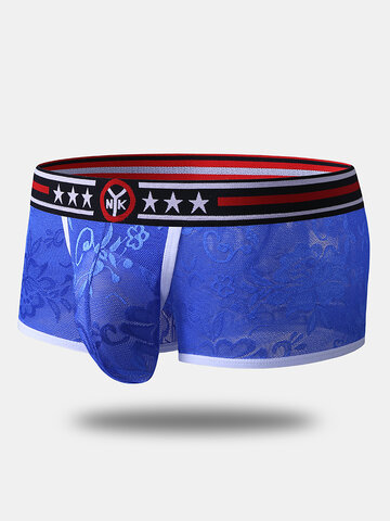 Lace Side Fly Pouch Boxers