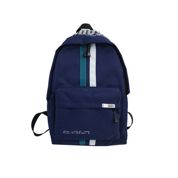Oxford Cloth Waterproof Backpack Men's Shoulder Bag College Campus Bag Simple Casual Large Capacity Travel Bag