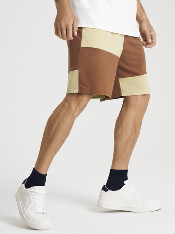 Two Tone Mid Length Shorts