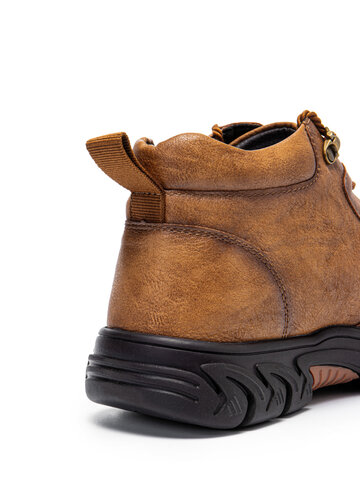 Men Durable Plus Size Outdoor Warm Boots