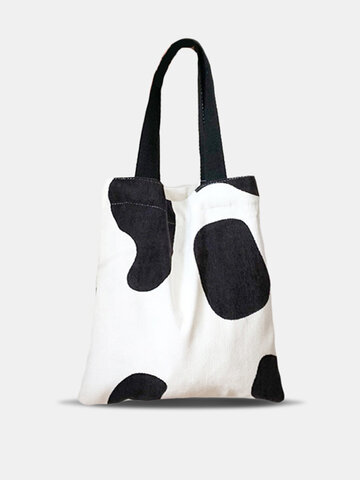 Cow Grain Large Capacity Handbag