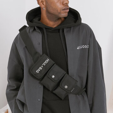 Multi-pocket Tactical Sporty Crossbody Bag