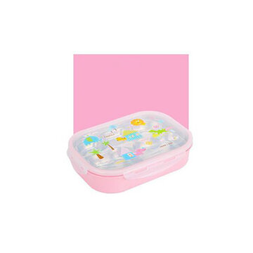 5 Compartments Stainless Steel Lunch Box