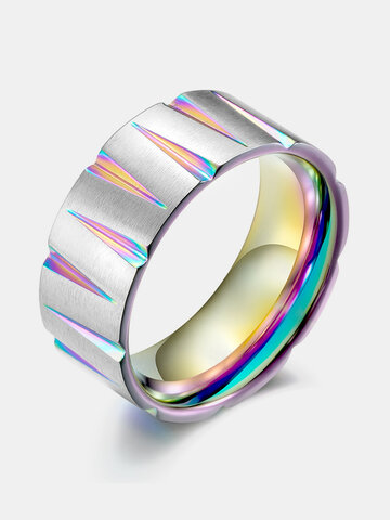 Colorful Stainless Steel Ring