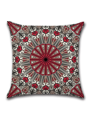 <US Instock> Mandala Indian Bohemian Cotton Linen Cushion Cover