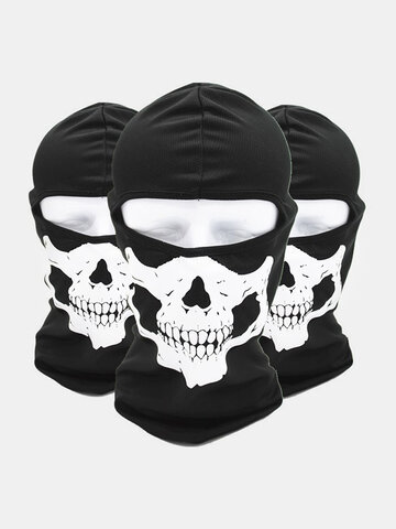 Halloween Outdoor CS Head Cover Skull Pattern Mask