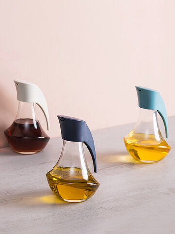 Glas auslaufsichere Ölflasche Sojasauce Essigdosen Öler Gewürzbehälter für Küchenwerkzeug