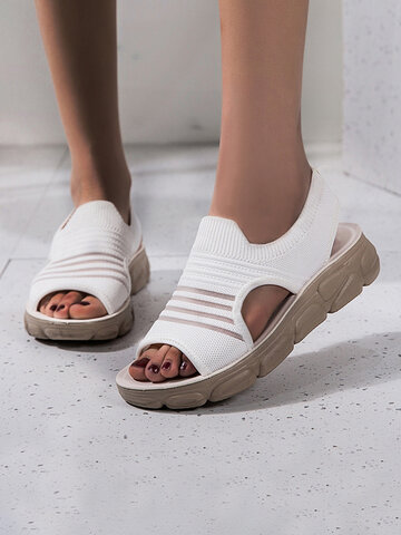 Women Casual Peep Toe Sport Sandals