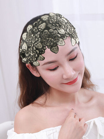 Haarband im ethnischen Stil mit Stickerei