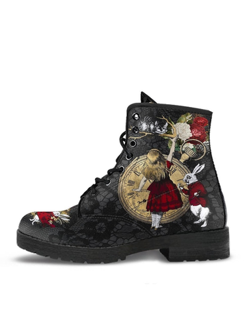 Lovely Cartoon Pattern Comfortable Combat Boots