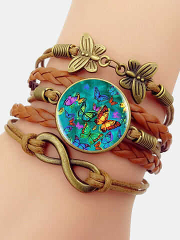 Multicolor Beautiful Butterfly Bracelet