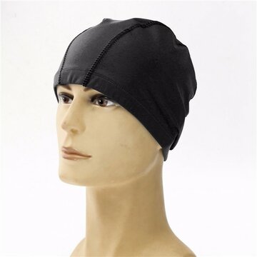  Men Women Waterproof Hats Silicone Protect Ears Sports Swimming Cap
