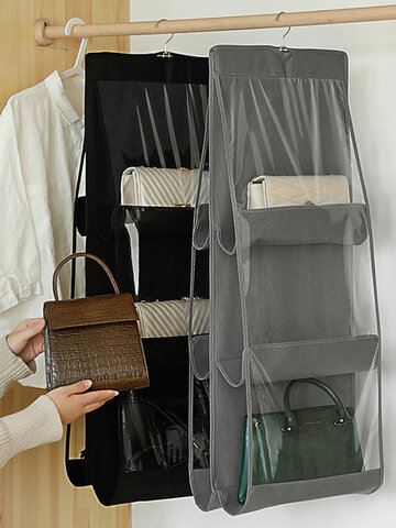 Bag Storage Hanging Bag Wall Double-Sided Thick Non-Woven