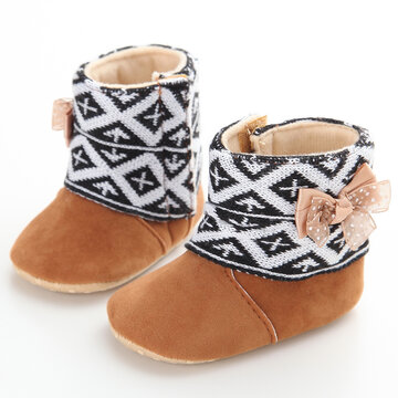 Baby Girls Boys Toddler Shoes Cute Snow Boots