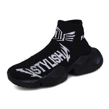 Men Breathable Slip Resistant Chunky Sock Sneakers