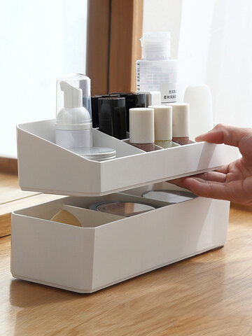 Double-layer Cosmetic Storage Box