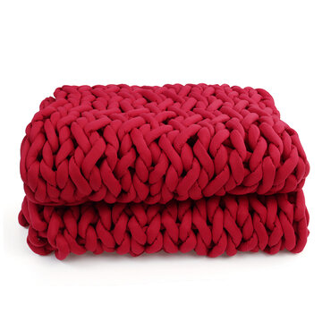 120*150cm Core Cotton Knitted Blanket