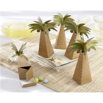  Tree Paper Candy Scatola Accessori regalo CoconutWedding artificiali
